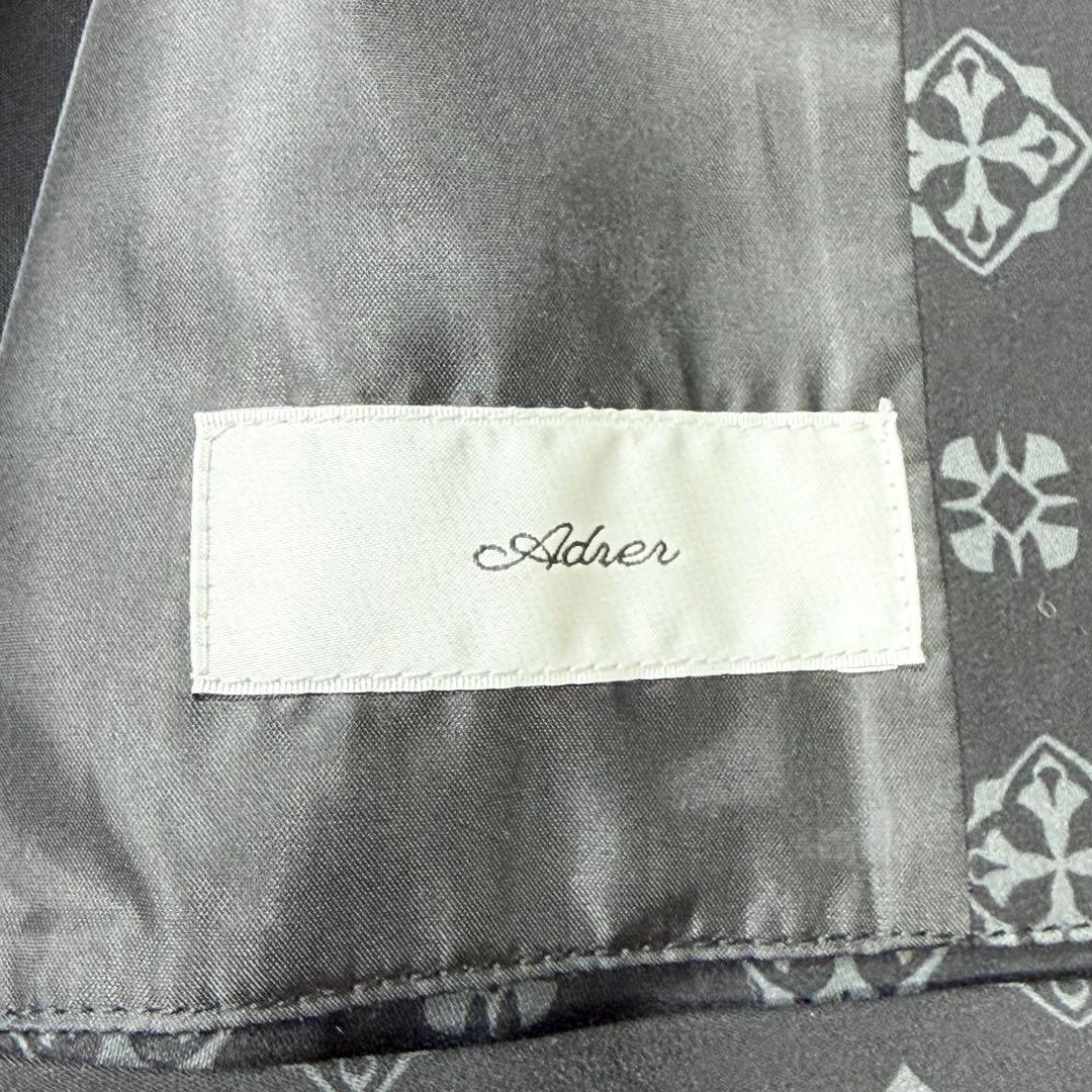 【美品・希少】ADRER アドラー モノグラム ダブルテーラードジャケット L