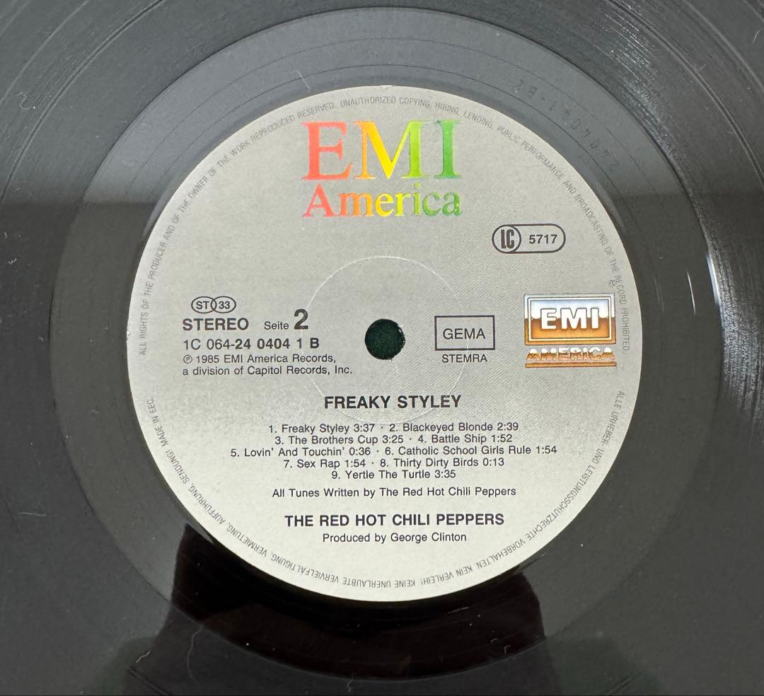 RED HOT CHILI PEPPERS レコード　EU original