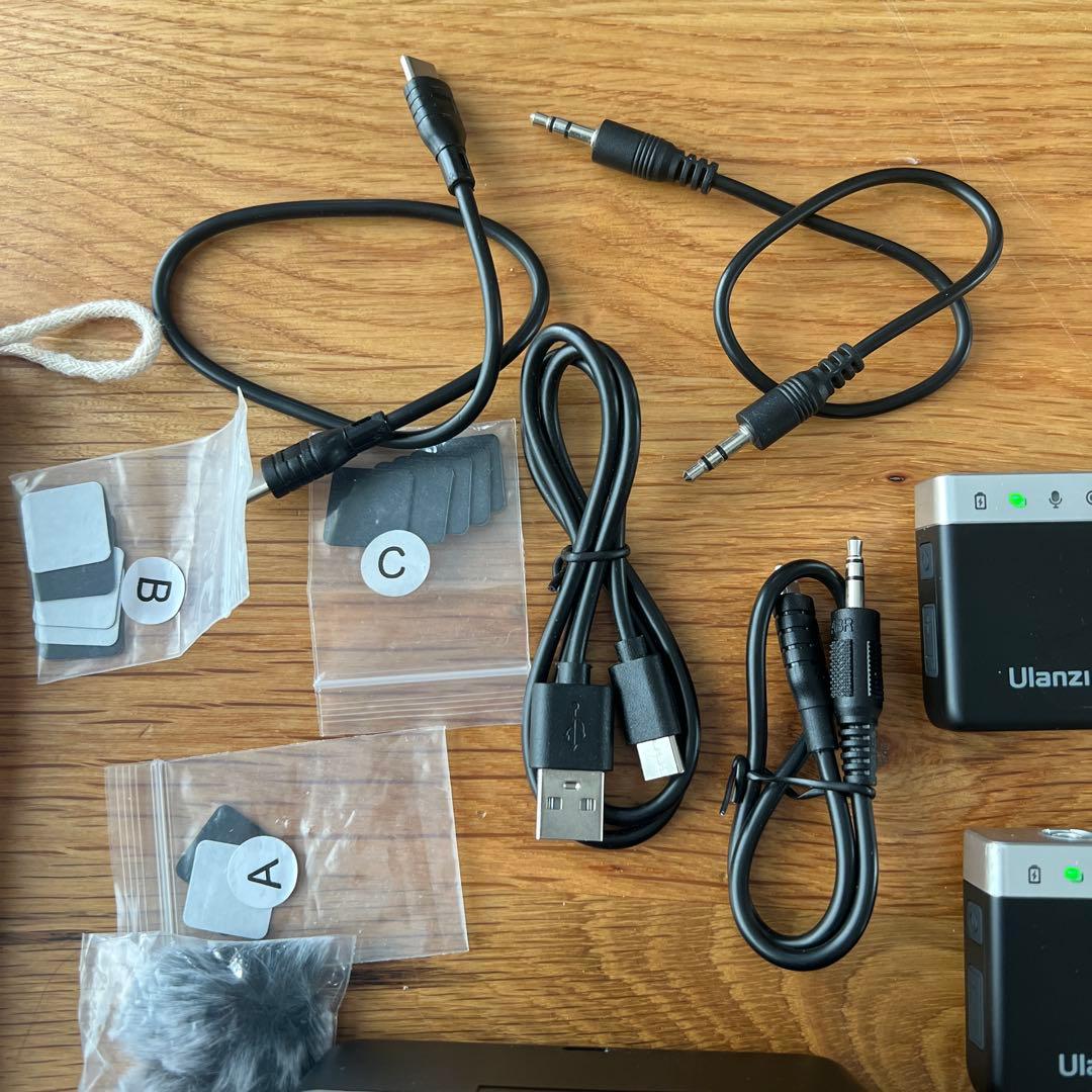 つーちゃん専用Ulanzi U-Mic ワイヤレスマイク ピンマイク ラベリア