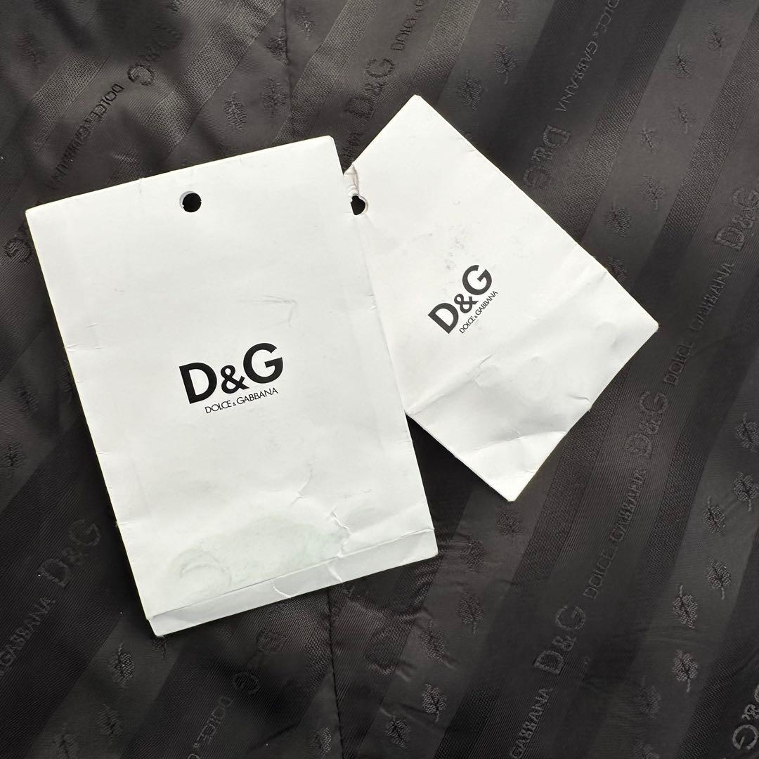 D&G ドルチェ＆ガッバーナ テーラードJK 黒系 46