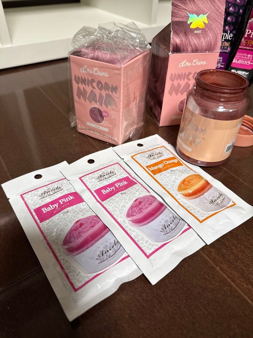 エンシェールズ マニックパニック ユニコーンヘア アンナドンナ カラーバター