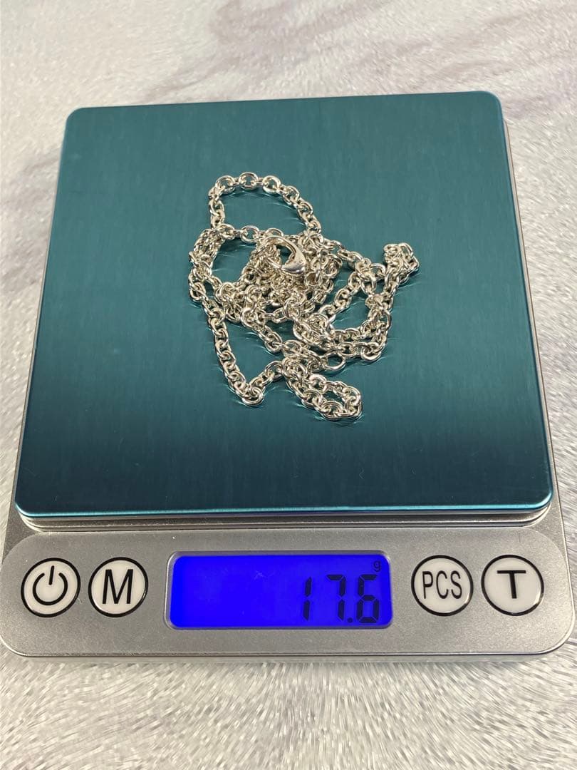 【超美品】GUCCI オーバルチェーン ネックレス 男女兼用 55cmタイプ