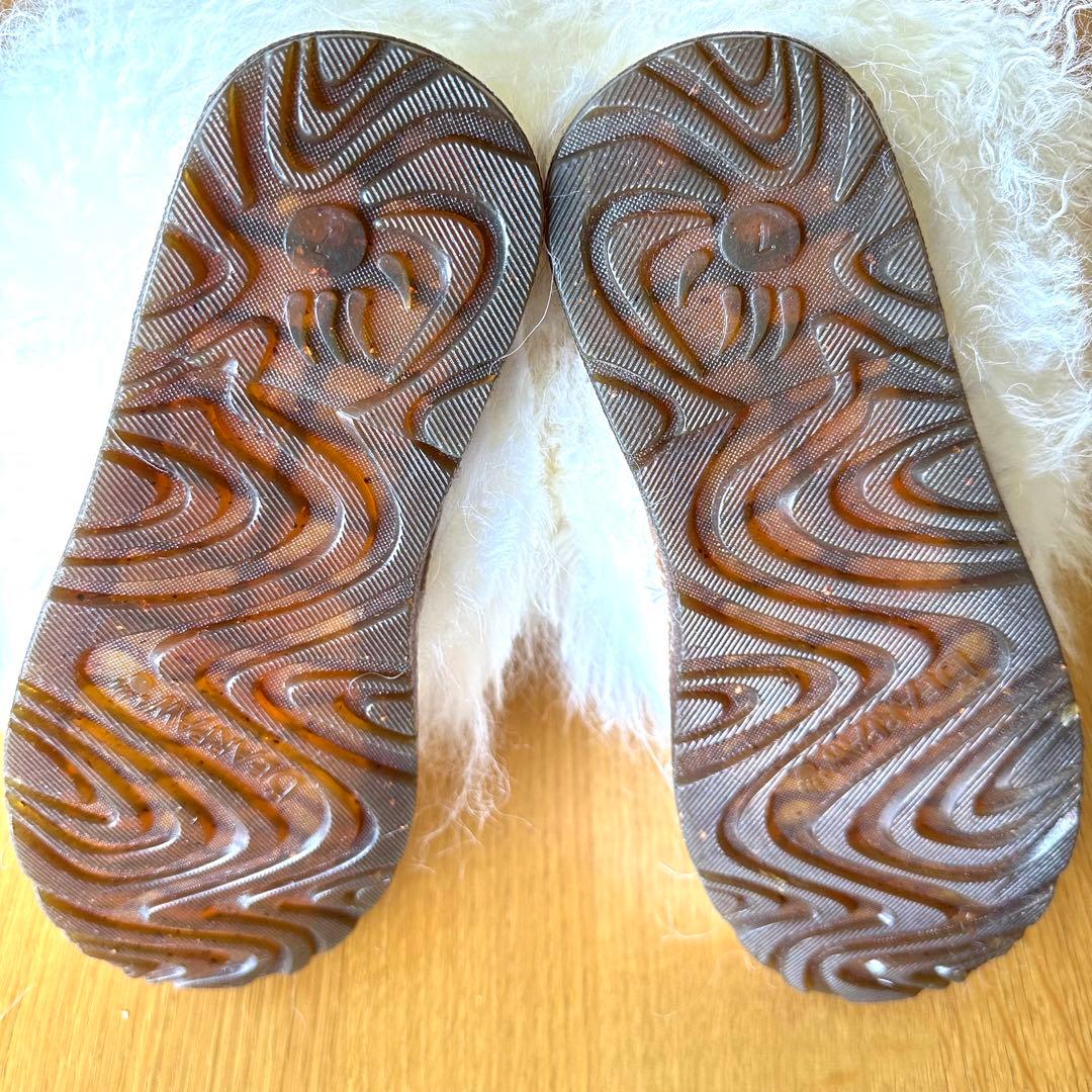 【美品】ベアパウ Bearpaw BoetisⅡ ファーショートムートンブーツ