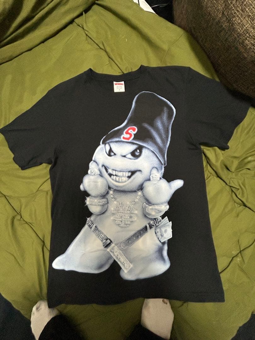 トップス Supreme man tee black