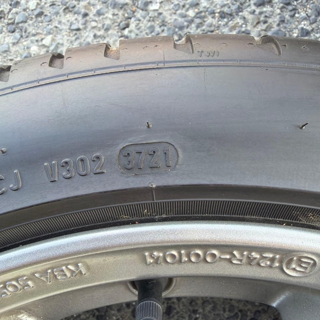 【美品】BORBET17インチ　225/45R17 バリ溝 4本倉庫保管