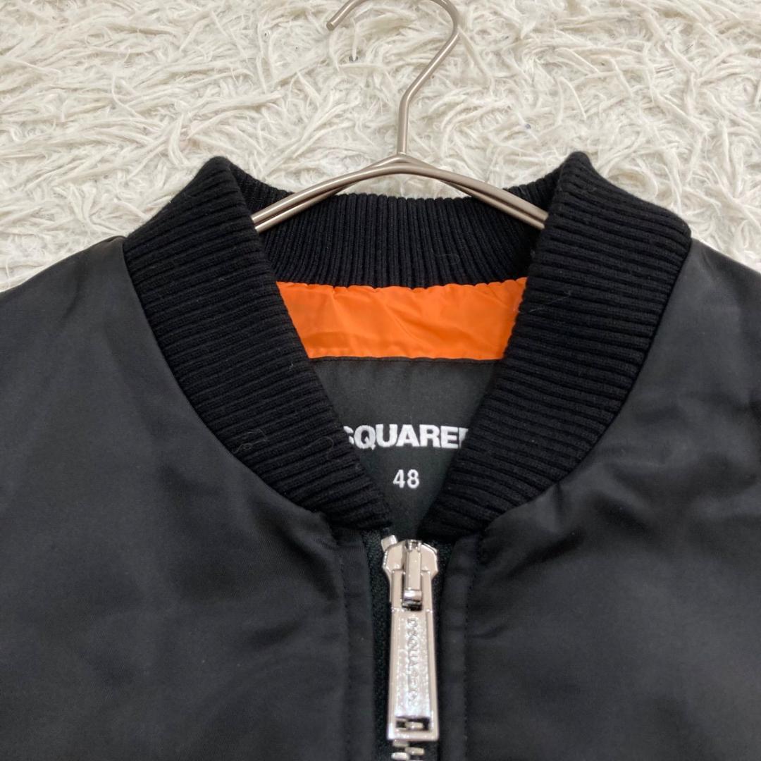 17439✨22AW ディースクエアード MA-1ボンバージャケット 48 L