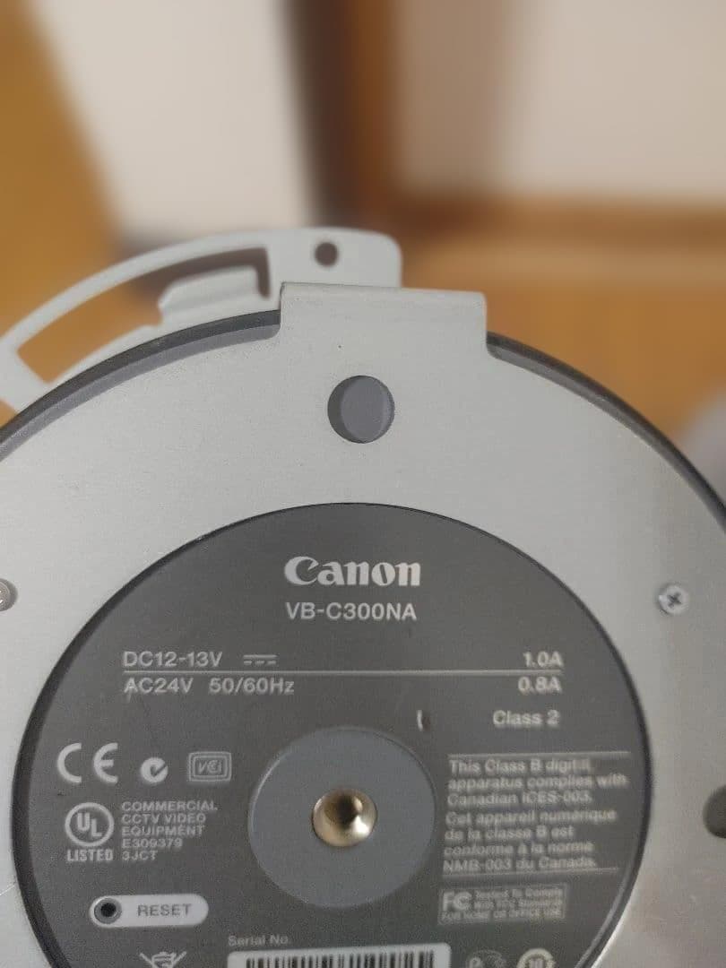 4台セット　Canon　防犯カメラ　VB-C300NA