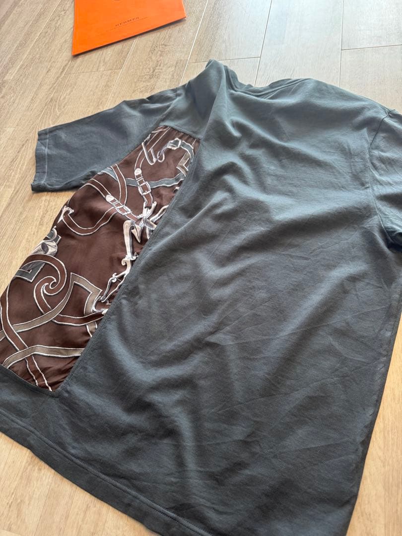 HERMES グラフィックTシャツ Lサイズ