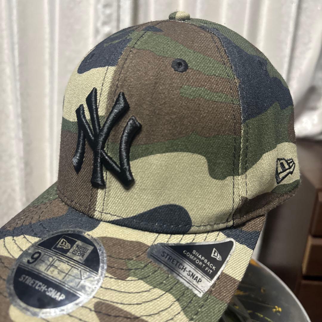 9FIFTY ストレッチスナップ　ニューヨーク　ヤンキース　カモフラ