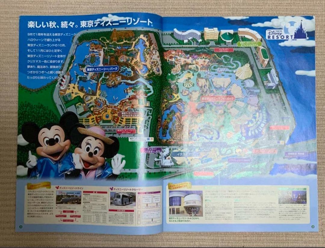 ディズニーシー１周年　リゾートガイド