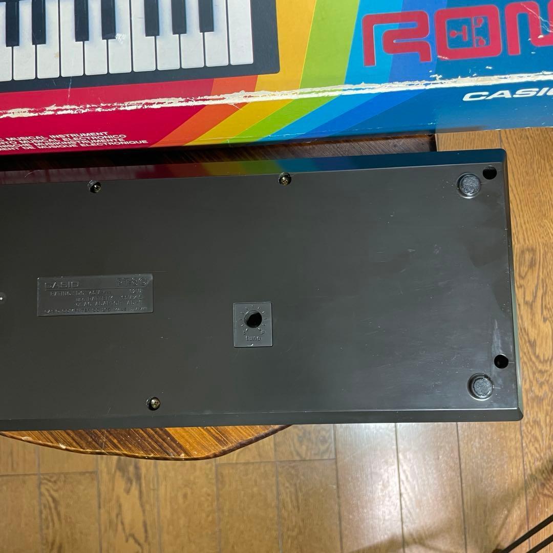 【音質良好・動作OK】CASIO PT-80 レゲエ音源 ミニガイド付キーボード