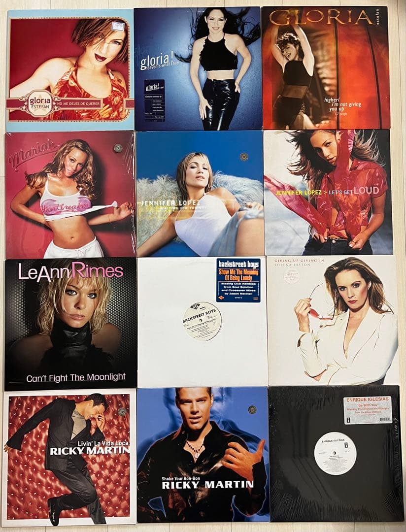多数まとめて☆12“輸入盤レコード37点セット☆CLUB/DANCE/POPS