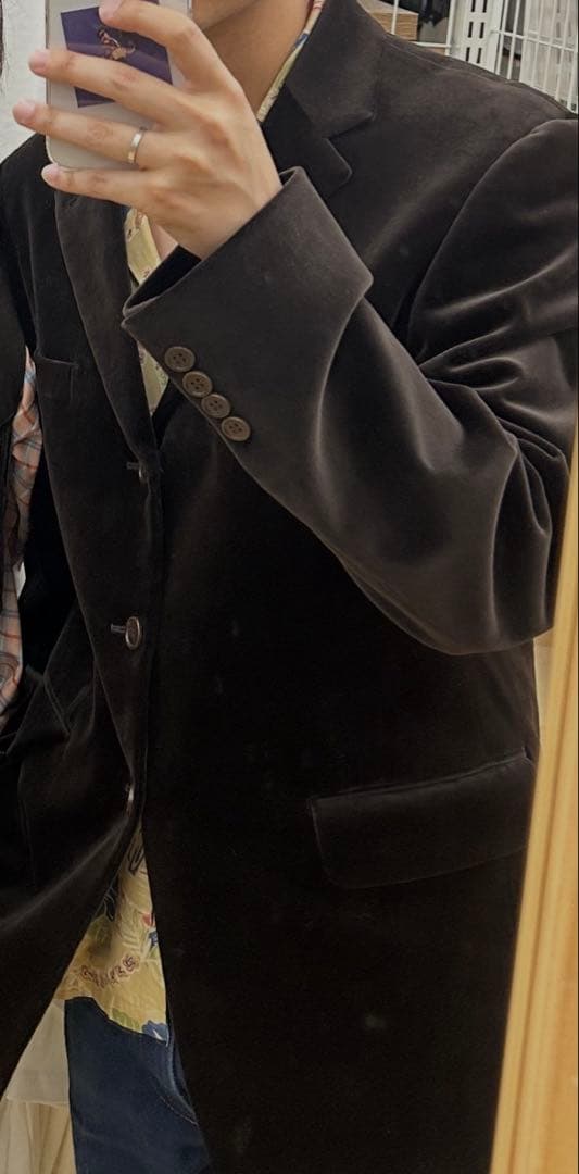 ジャケット・アウター archive paulsmith velvet tailored jacket