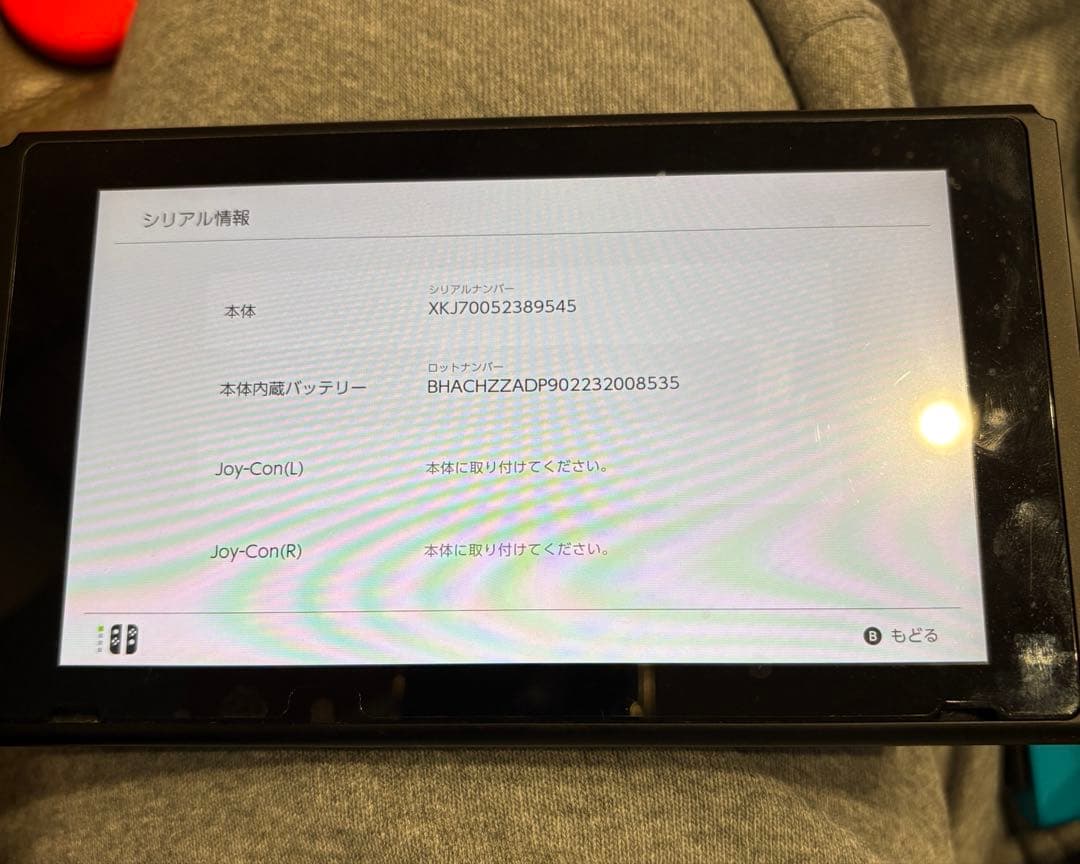 JustinNintendo Switch 本体Joy-Con マイク付き