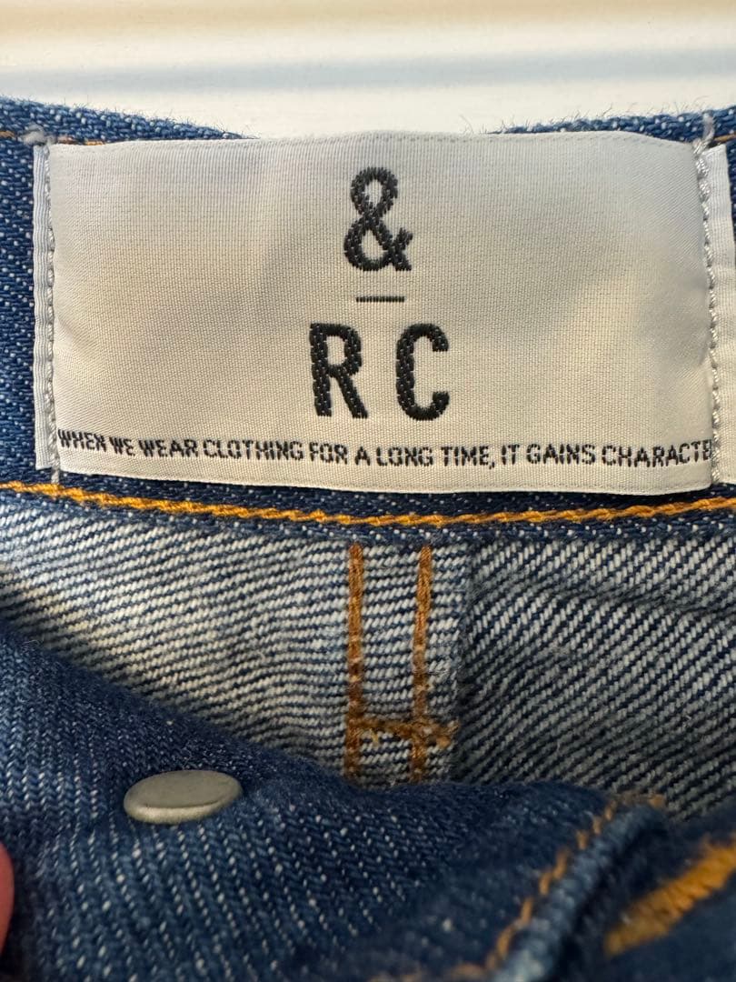 Curensology 〈&RC〉カーヴィーデニムパンツ　36
