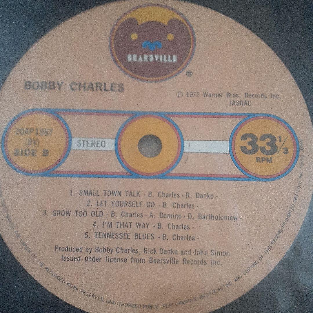 洋楽 BOBBY CHARLES/smoll town talk vinyl