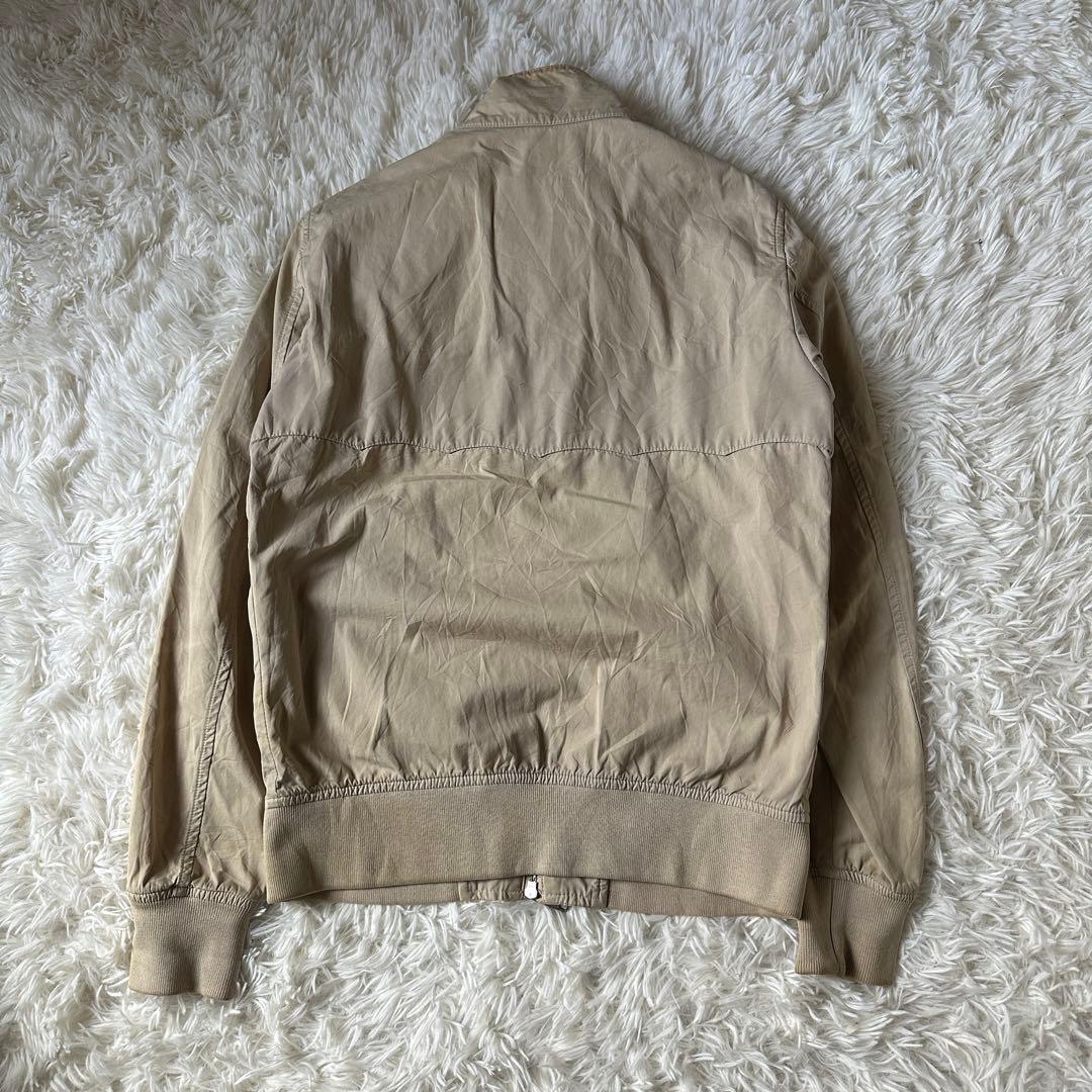 BARACUTA スイングトップ ハリントンジャケット ベージュ チェック 36