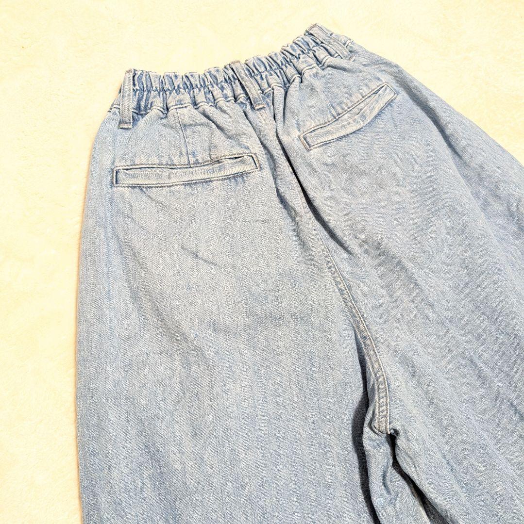 【美品】HARVESTY ハーベスティ 10ozデニム サーカスバギーパンツ 1
