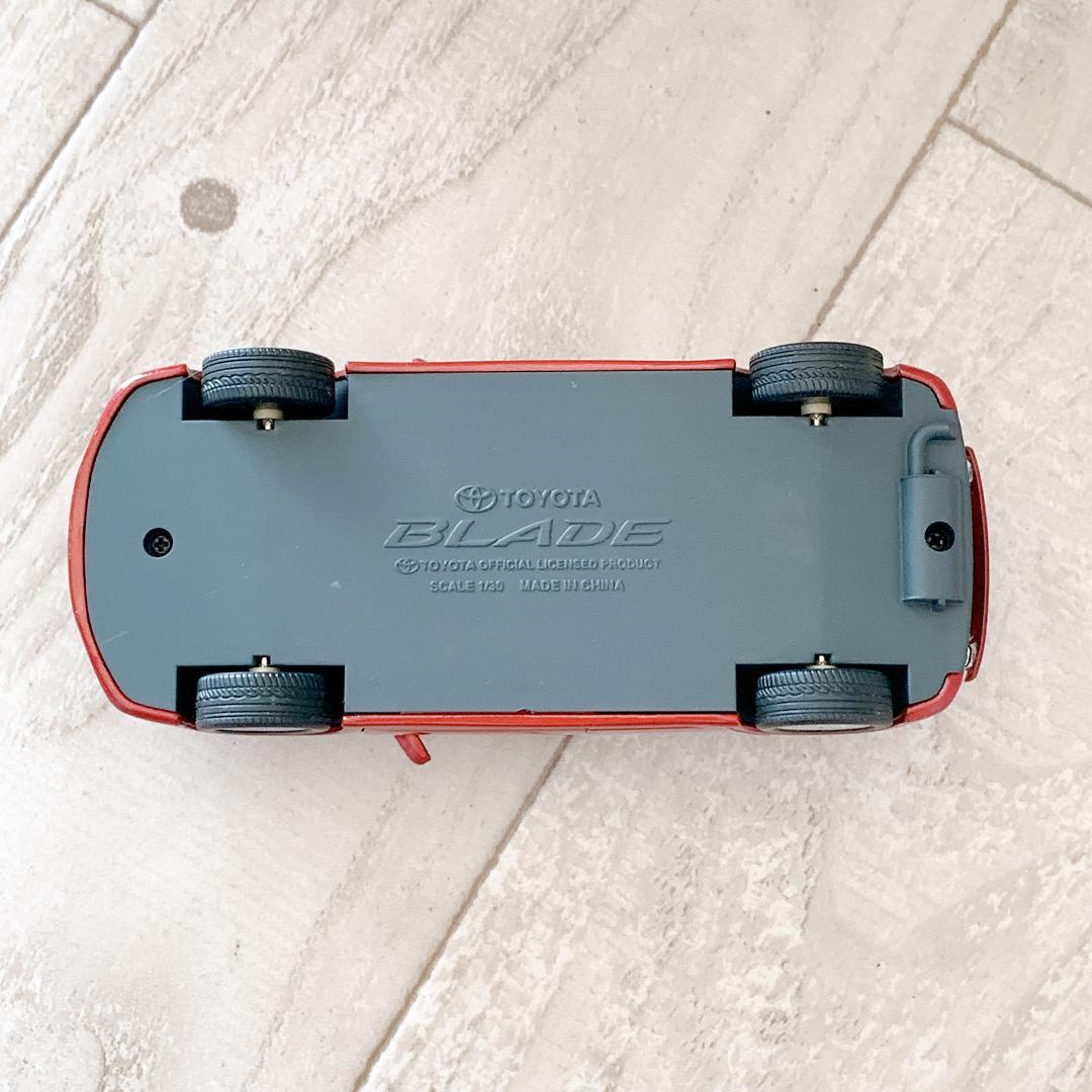 トヨタ カラーサンプル ミニカー ブレイド　1/30　BLADE　赤　レッド