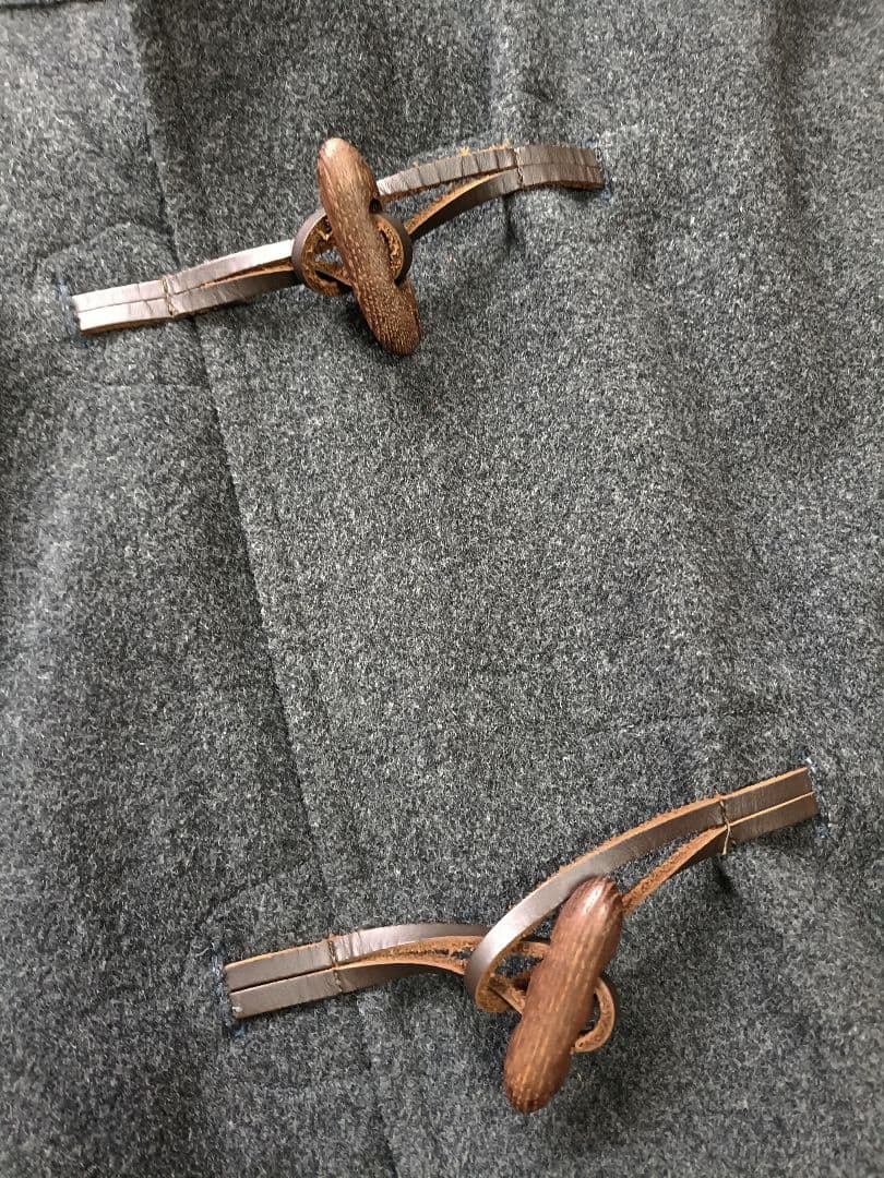 LACOATE ラコステ メルトンウール 中綿入り ダッフルコート 裏地 XL