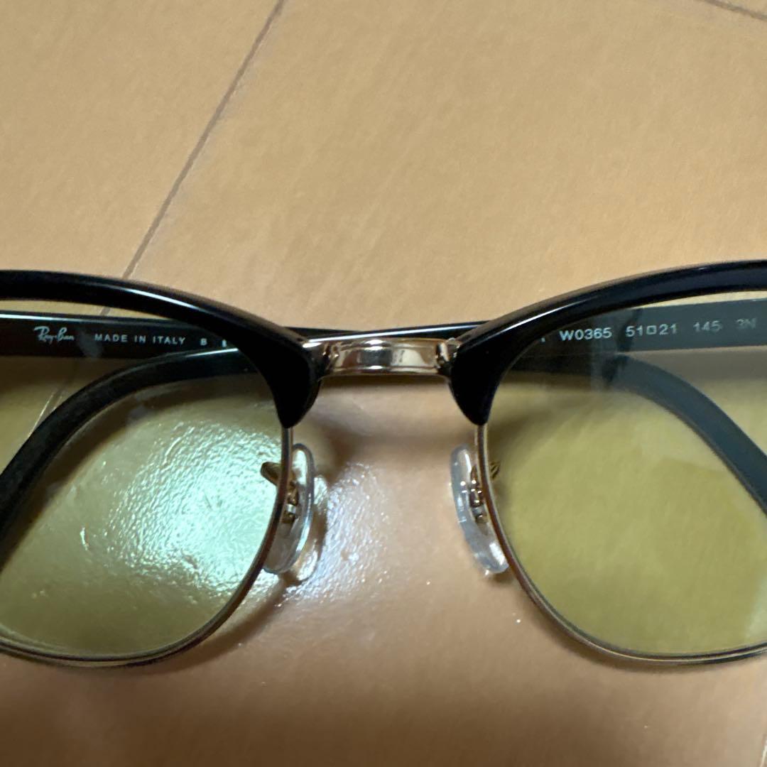 Ray-Ban クラブマスター　レンズカラーグリーン25パーセント
