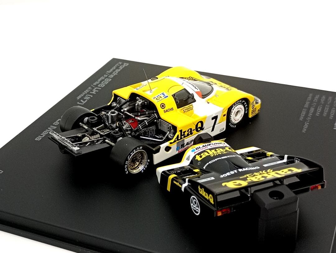 HPI 1/43 ポルシェ 956 LH #7 ルマン24H 1986