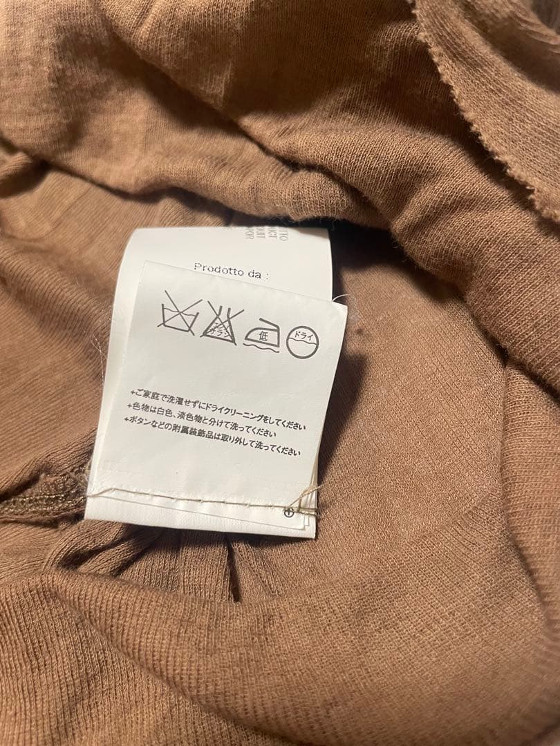 Rick Owensコットンタンクトップブロンズ　リックオウエンス