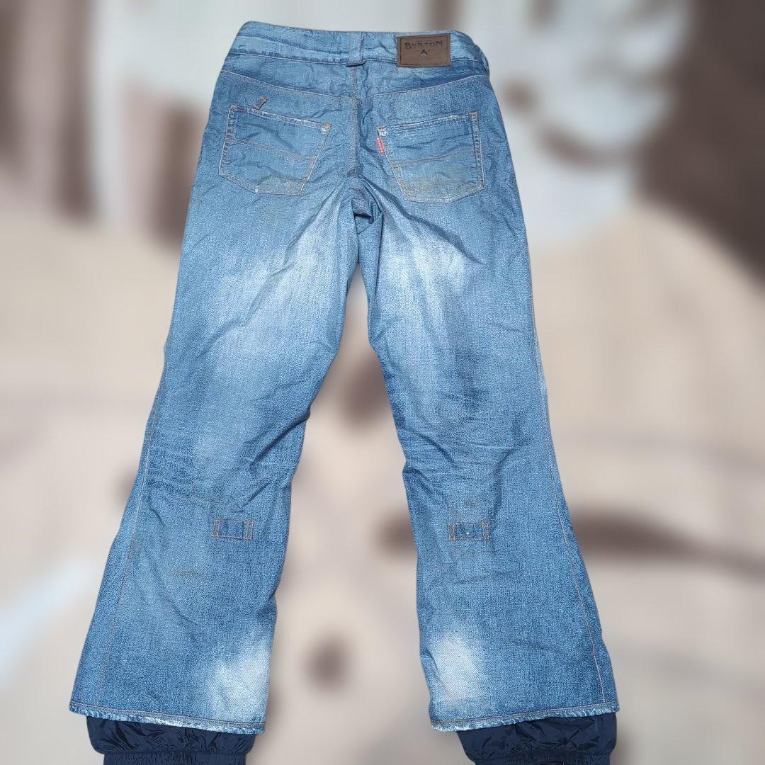 BURTONデニムプリントパンツゴアテックス