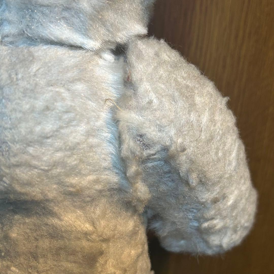 アンティーク ベアドイツ製 ラバー 34cm ぬいぐるみ1960年 鳴く