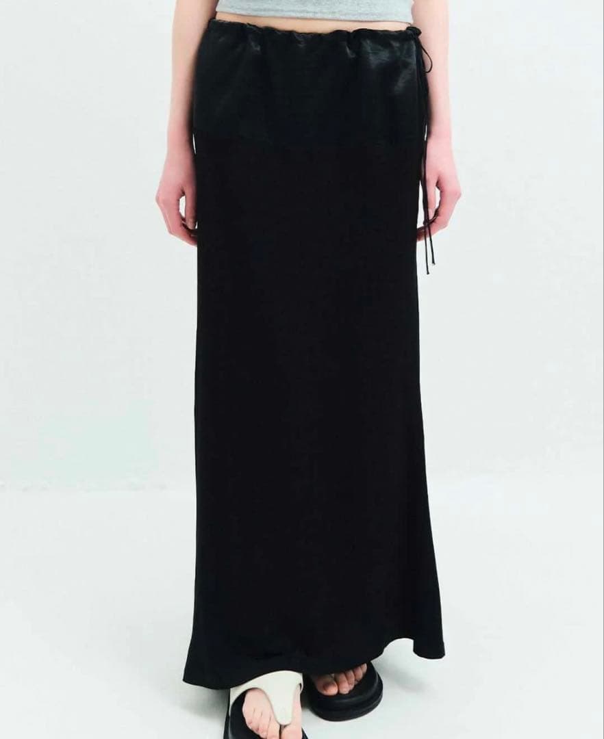 スカート commesi si studio Silky Long Skirt