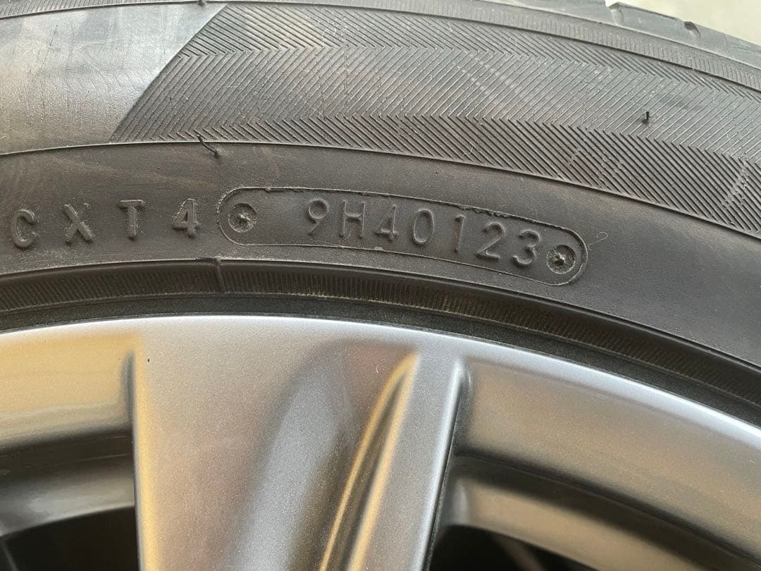 ①1本　Mazda 19インチホイールとTOYOタイヤセット　送料込み