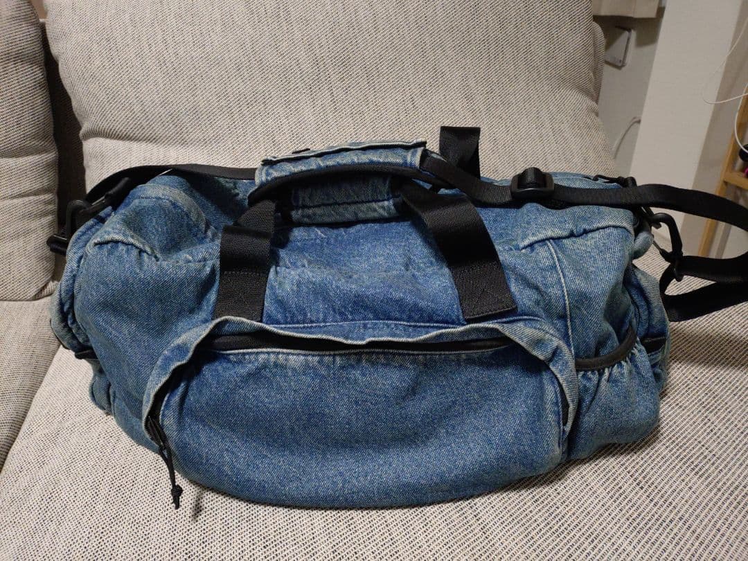 SUPREME Denim Duffle Bag デニム ボストンバッグ