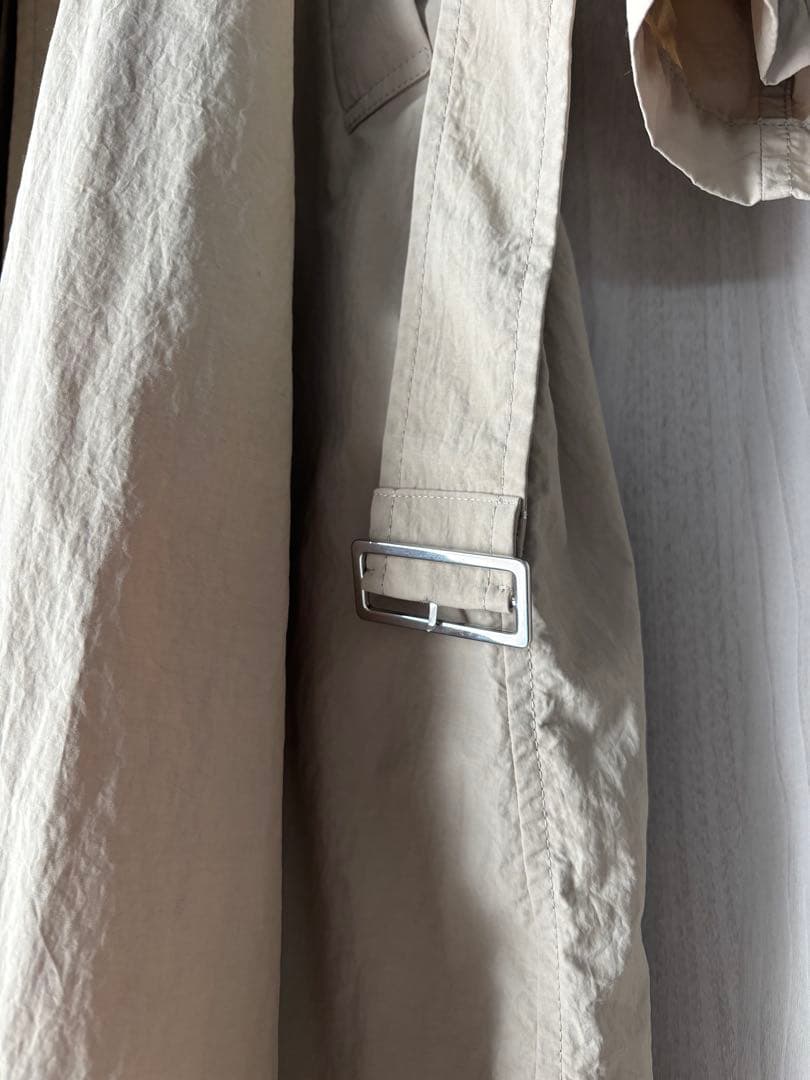 美品 AP STUDIO 23SS Basic ナイロントレンチコート 38
