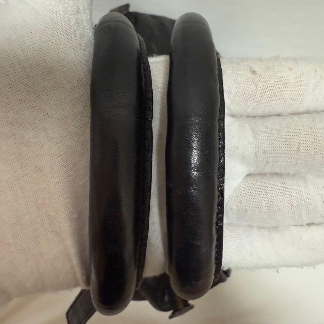 【美品】ヴィヴィアンウエストウッド トートバッグ レザー オーブ ロゴ 黒
