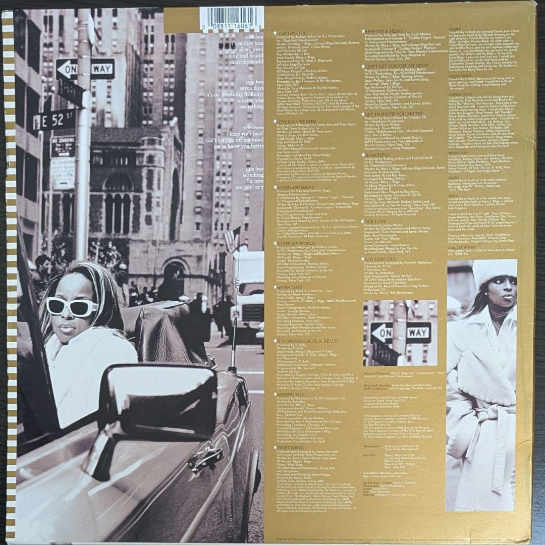 Mary J. Blige Share My World メアリーJ レコード