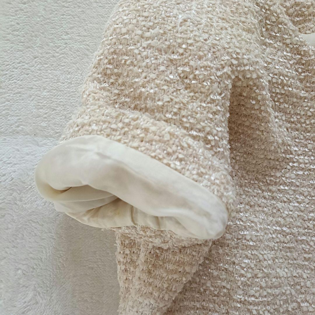 【美品✨️】FOXEY BOUTIQUE ツイードワンピース ラメ フォーマル