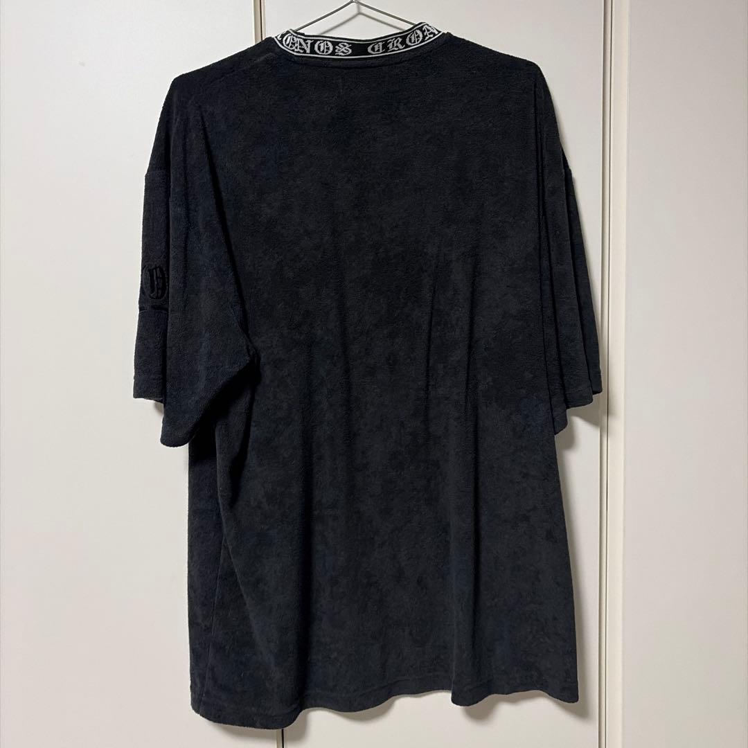 CRONOS ブラック Tシャツ クロノス　首ロゴ
