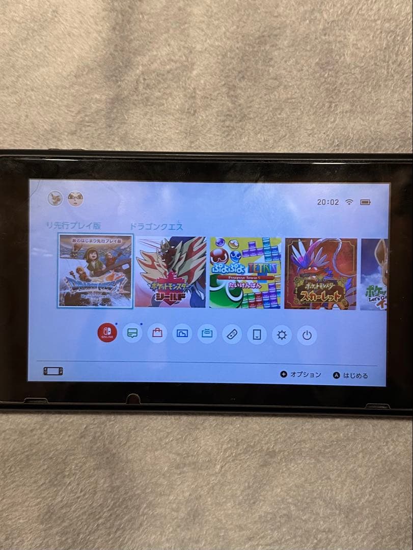 Nintendo Switch 本体 箱 付属品あり 送料込み