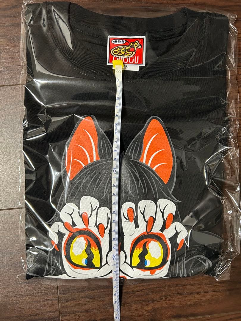 GRAPE BRAIN 戦慄！にぎるちゃん 222 ver. Tシャツ 黒 XL