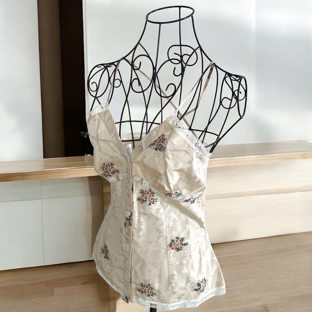 美品♡Christian Dior シルクキャミソール フランス製 38