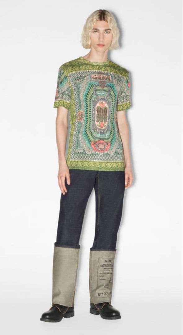 【新品】【XL】Jean Paul GAULTIER Tシャツ イタリア製