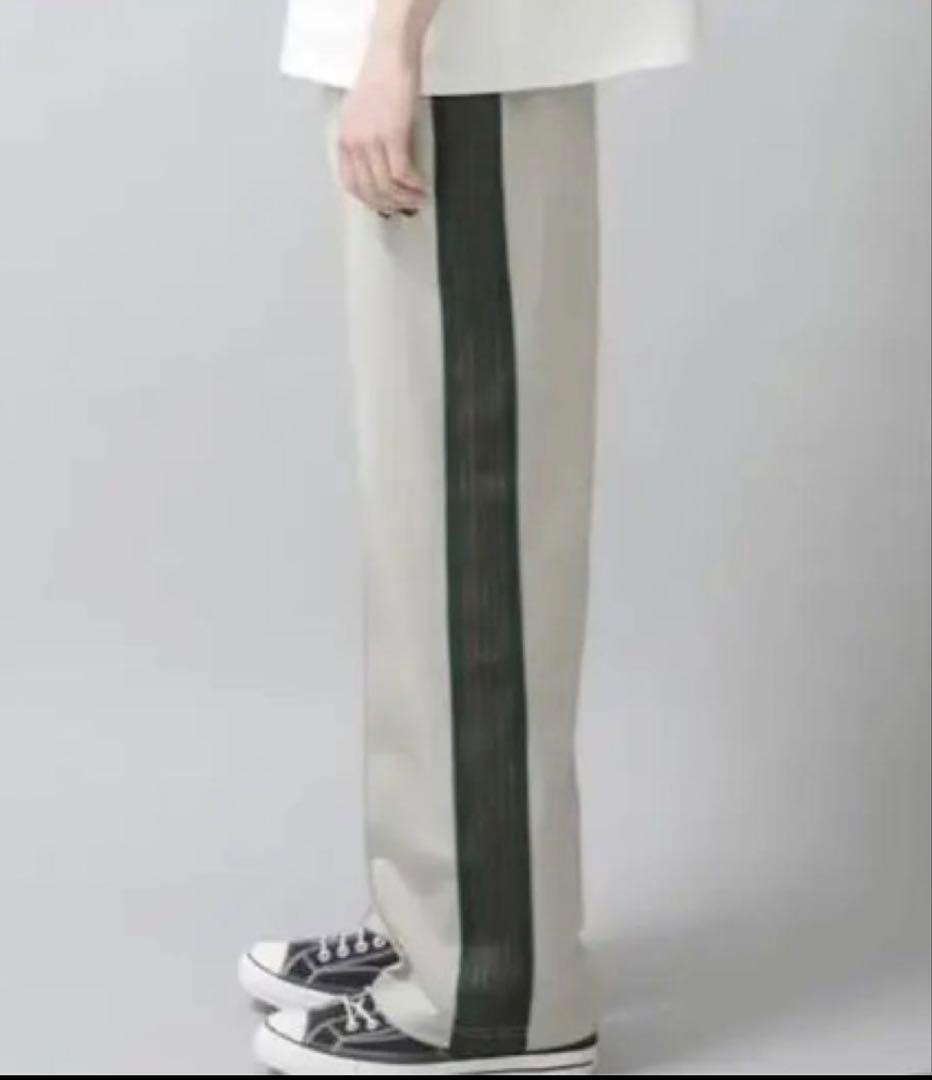 【即完売】Needles STUDIOUS別注トラックパンツ カラー エクリュ