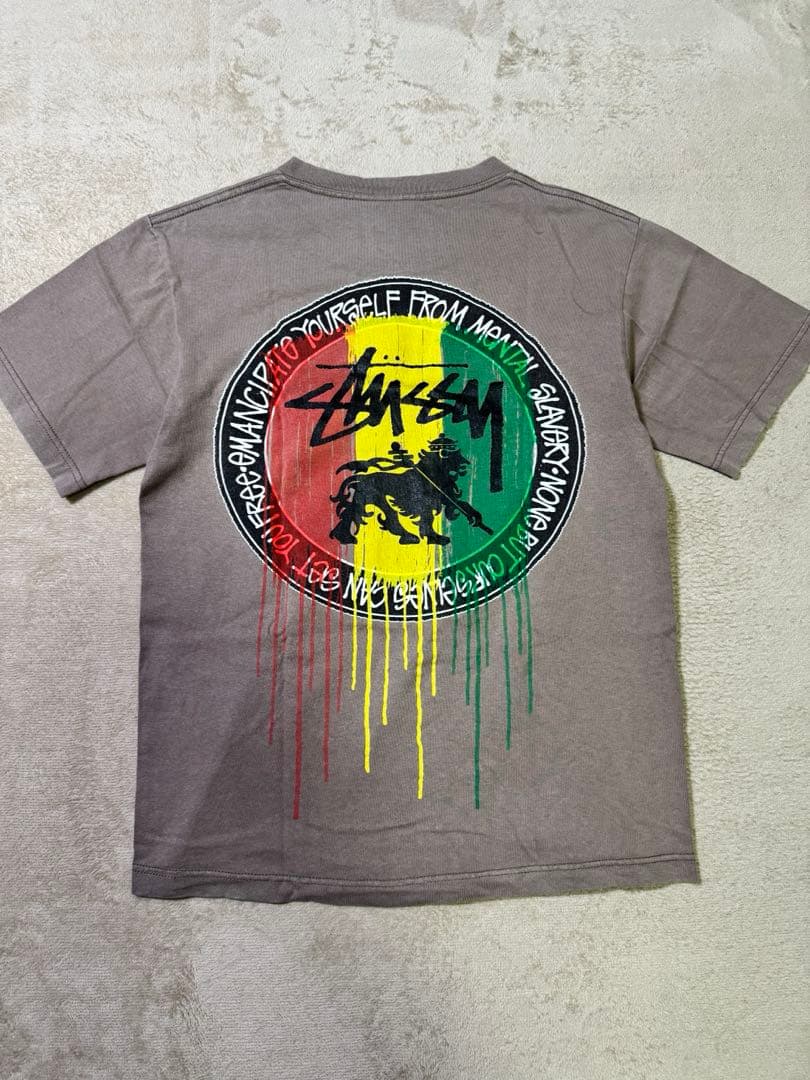 【希少】old stussy 00s ラスタカラー ビンテージTシャツ　入手困難