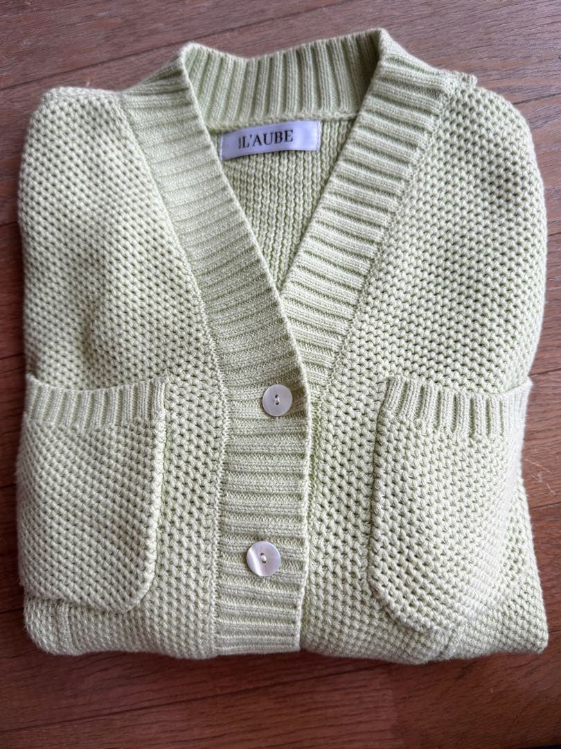 Laubeblanc Basket Knit Cardigan ローブブラン