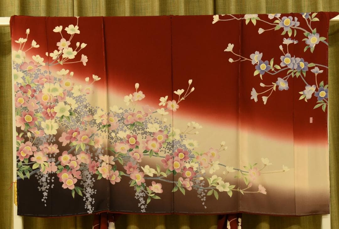 振袖　私の一推し ベスト5　　手描き友禅　逸品　747
