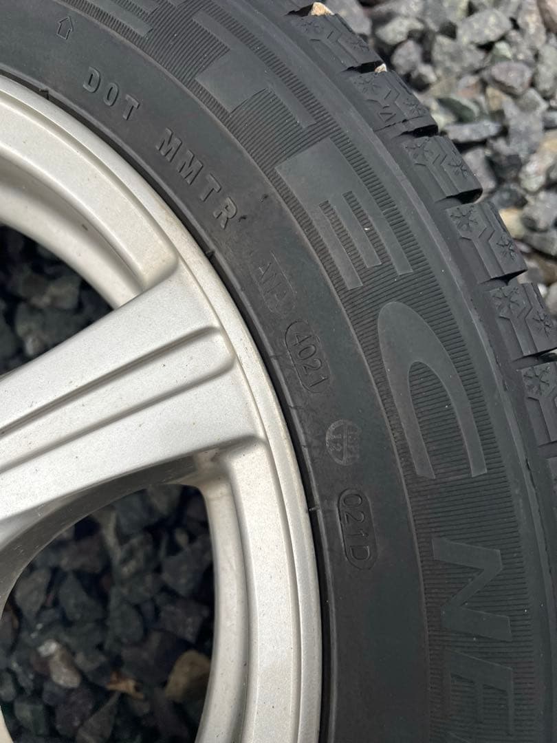 スタッドレス ホイールセット14インチ 155/65R14 4本セット即配送可