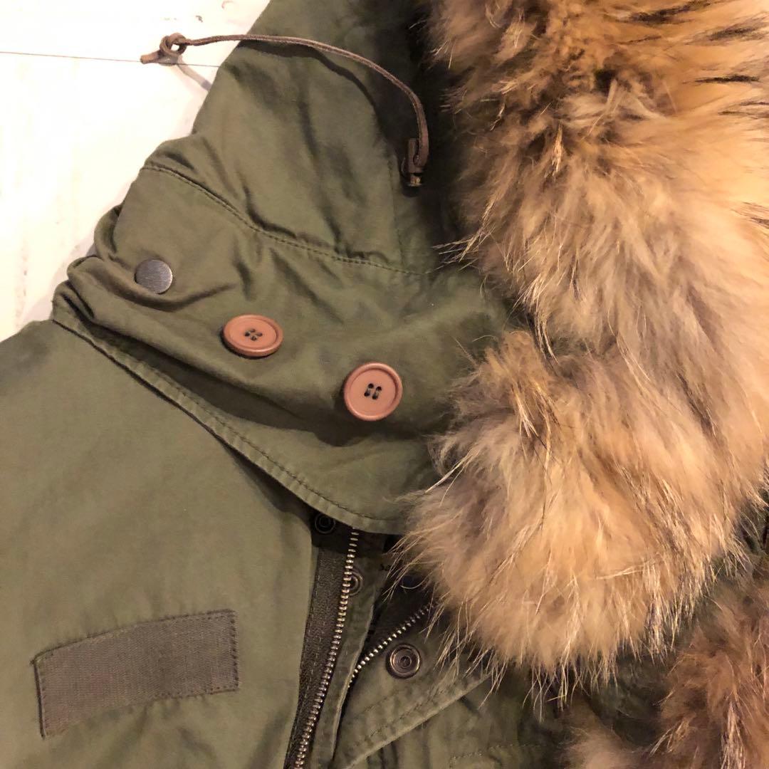 00’s Panajiファー付き スペシャルモッズコートgrunge Y2K