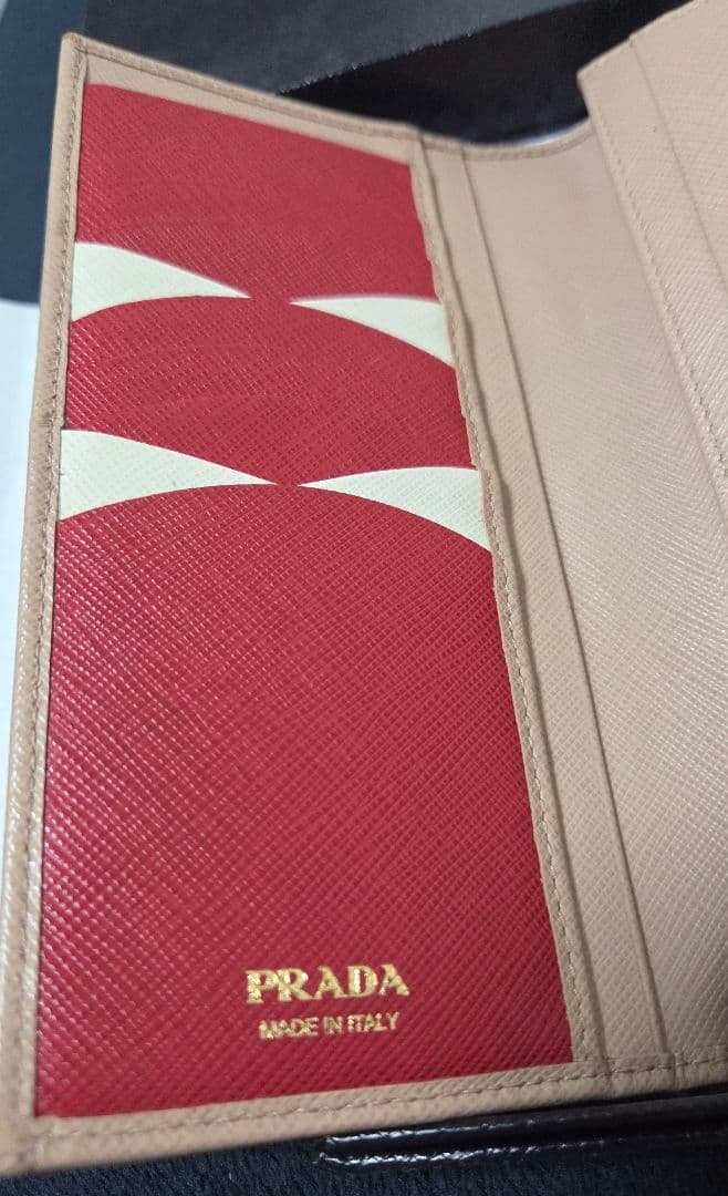 【ema太郎さま専用】(美品)PRADA サフィアーノ マルチカラー　長財布