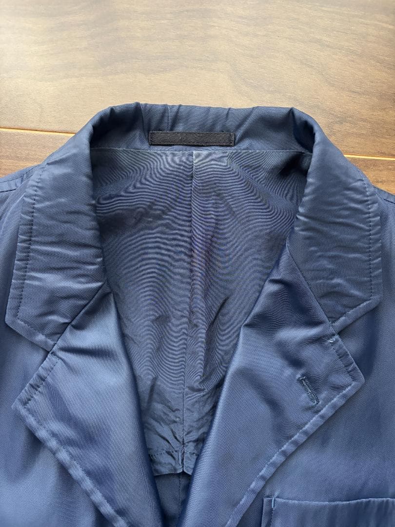 COMME des GARCONS HOMME フリルナイロンジャケット M