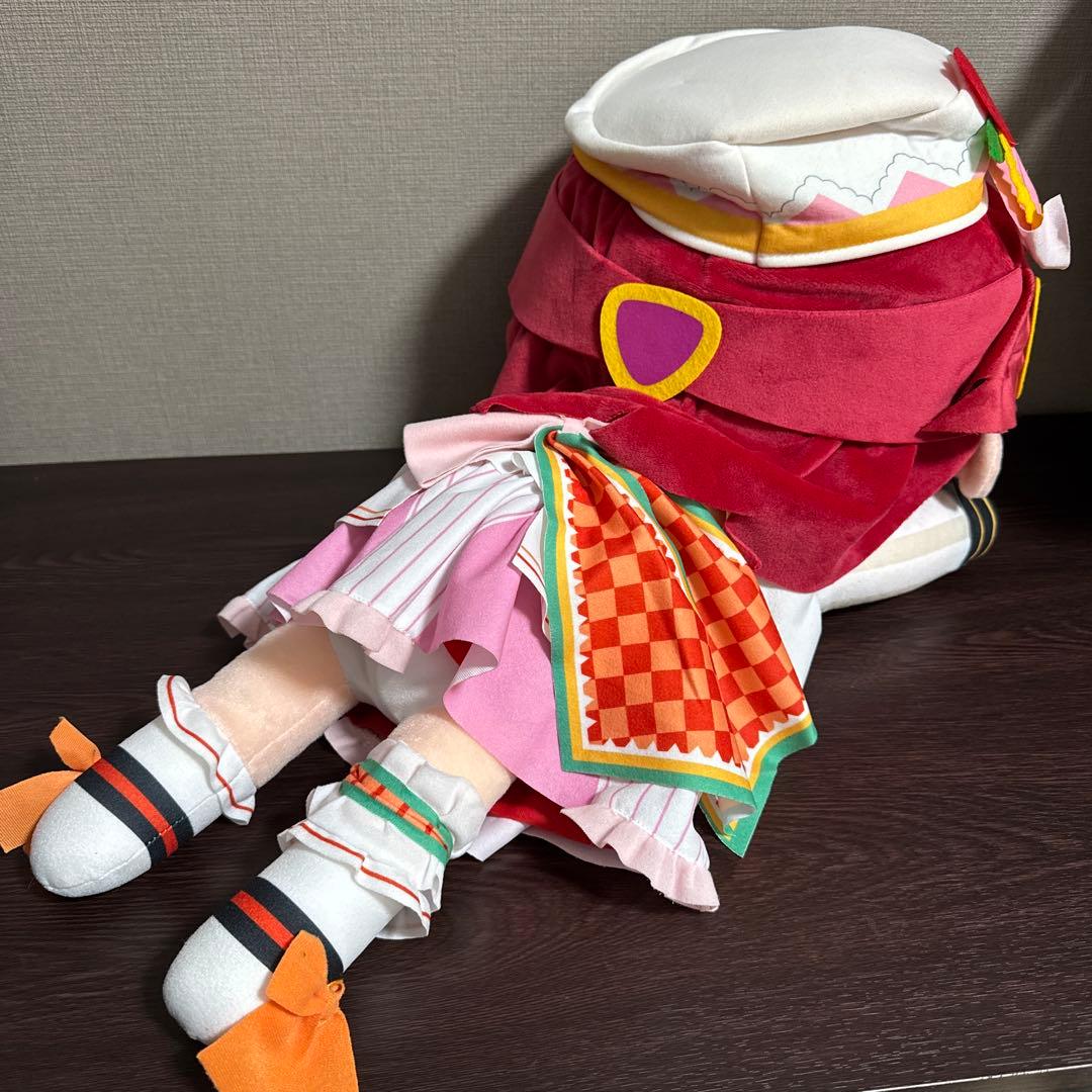 ラブライブ！サンシャイン 桜内梨子 LLサイズ 寝そべりぬいぐるみ セブンガール